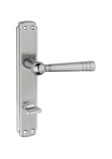 Osmanlı Lux Aynalı Nikel Saten Wc İçeriden Sağ Basar Banyo Kapı Kolu 1 Takım