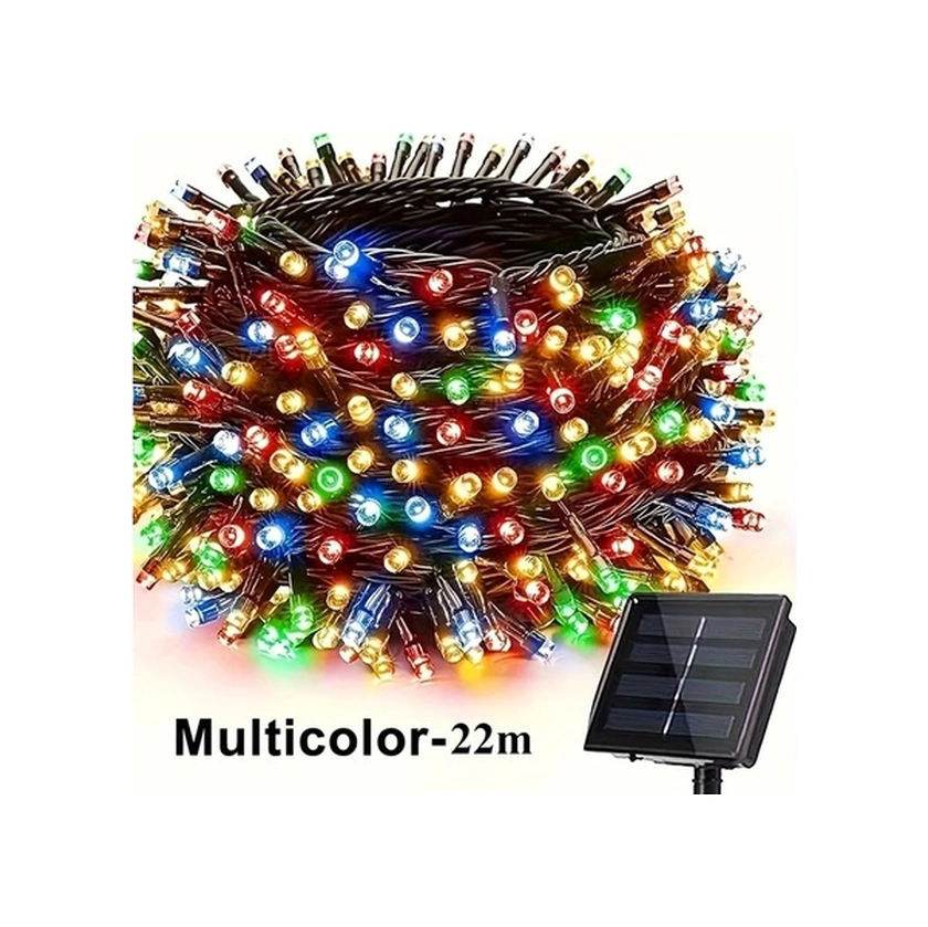 Trendooze Parlak Renkli Solar Bahçe Fener Avize, 12 Metre, Parti Ve Festival İçin