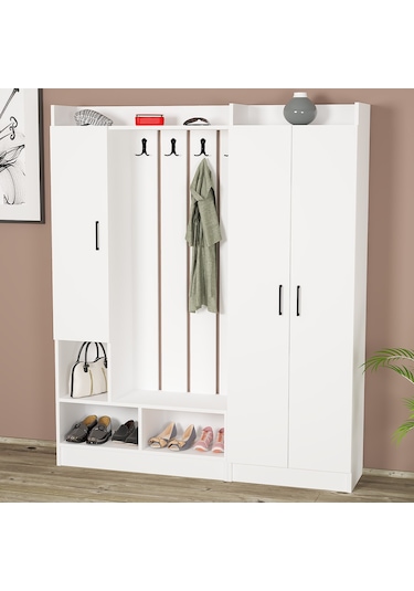 Kalender Dekor Lityum-1-3 Lty01 Portmanto Vestiyer Ayakkabılık