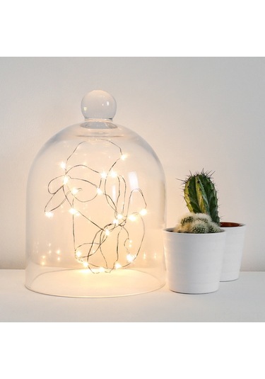 Jeemson 30cm Pembe Noel Yastığı, 3m 30 Led Işıklı, Pvc, Otel-mağaza Dekorasyonu, Kapı-pencere Asısı