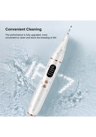 Xindoker G101 Ev Kullanıma Uygun Görünür Ultrasonik Diş Temizleyici - 5 Farklı Mod, Akıllı Diş Bakımı, Plak Ve Taş Kaldırıcı