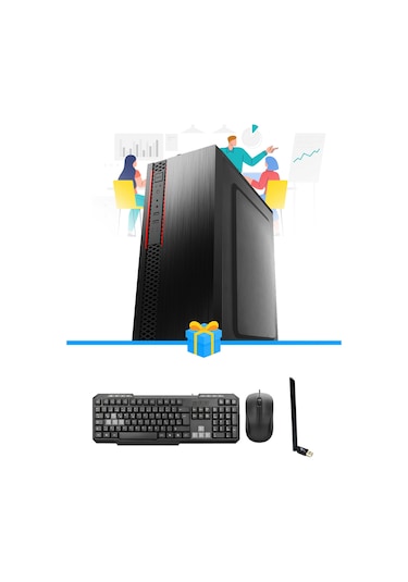 Ramtech WorkForce WF375 i5-4590 8 GB 128 GB SSD Free Dos Masaüstü Bilgisayar