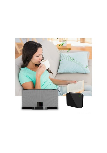 Leezsing 30pin Bluetooth 5.0 Ses Alıcısı - Geleneksel Hoparlörleri Kablosuz Hale Getiren Mini Stereo Adaptör Teac Tc-580t/tc-800s Uyumlu