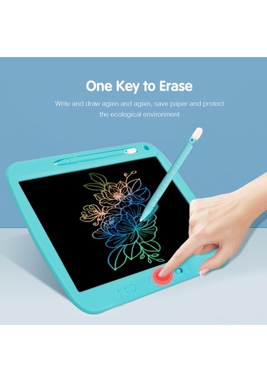 Teltree 9" Lcd Yazı Tahtası - Çocuklar Ve Yetişkinler İçin Kısmen Silinebilir, Göz Koruyucu Doodle Pad 112 Karakter Diğer