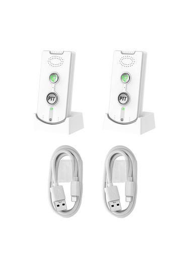 2 Adet Interkomlar Kablosuz Ev Sesli Çift Yönlü Arayan Beyaz