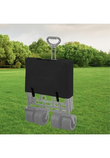 Trendooze Katlanır Bahçe Vagon Kapak Çantası Saklama Sepeti