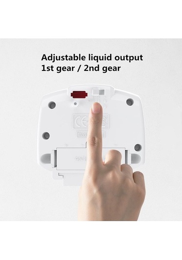 Dancemonkey Otomatik Duvara Monte Sabun Dispanseri 700ml Beyaz, Mutfak/banyo İr Pompa Beyaz