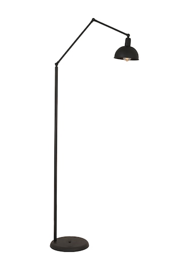 Aksu Siyah Dekoratif Tasarım Modern Retro Metal Lambader