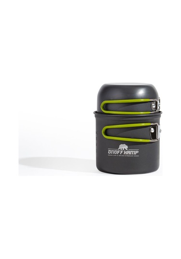 Kamp Tencere Seti 1-2 Kişilik Kamp Potu Çok Renkli