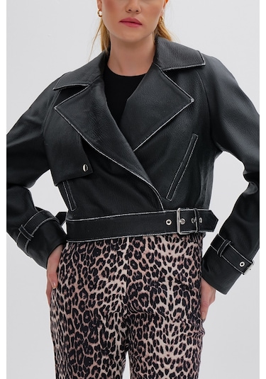 Valmenti Kadın Hakiki Deri Siyah Deri Mont 616 Z-4011 Bn Derımont Sk24/25 Sıyah Siyah