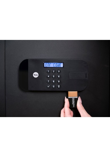 Yale Yüksek Güvenlikli Motorlu Kasa Otel Tip Laptop Ylhb-200