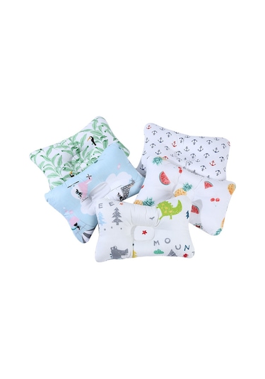 Yenidoğan Bebek % 100% Pamuk Bebekler Yastık Karikatür Uyku No.20 Ekru