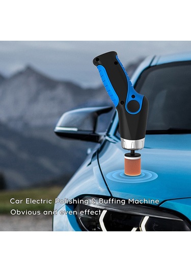 Samdoo Taşınabilir Elektrikli Araç Cilalama Makinesi - 60w Güç, 10 Sünger Hediyeli