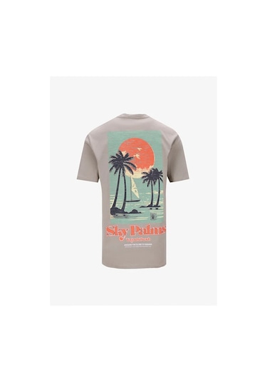 Onsfaruk Reg Ss Tee Cs Erkek Laurel Oak T-shirt - 22035585