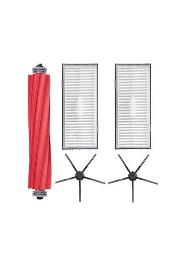 Mija Roborock Q7 Max + Plus Siyah Uyumlu Filtre Seti - Basicset