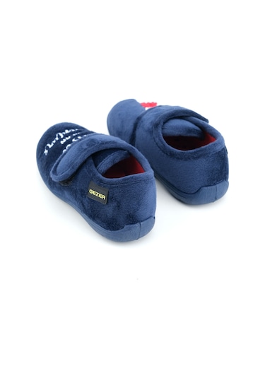 Gezer Kışlık Cırtlı Ayarlanabilir Rahat Taban Erkek Çocuk Panduf Ayakkabı Ga2kpm.03382.00.005.0n Lacivert