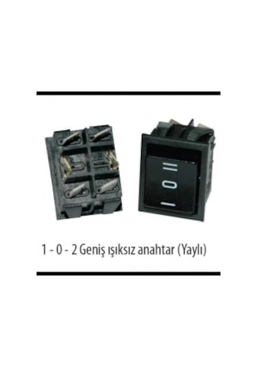 Ender Geniş 1-0-2 Işıksız Anahtar Yaylı Klasik