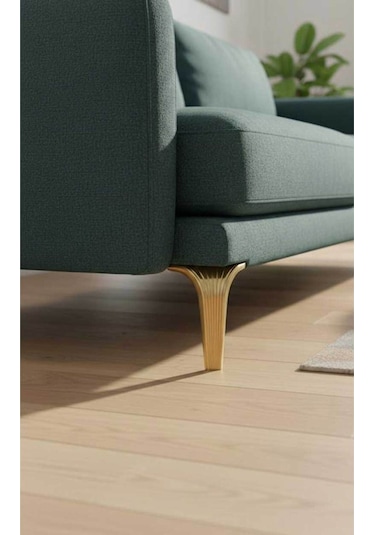 Lotus Koltuk 16 Cm Krom 4 Adet Yatak Odası Tv Ünitesi Konsol Ve Sehpa Ofis Mobilyası Ayağı Krom