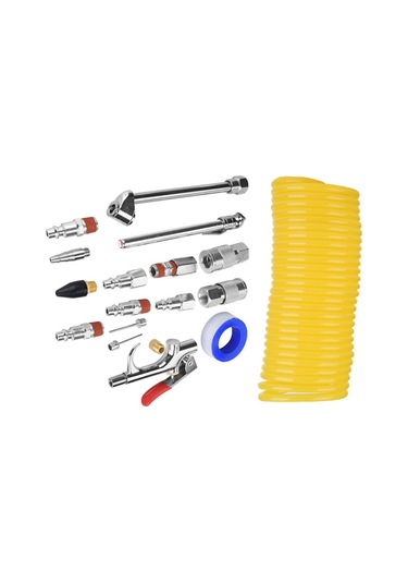 Ximistore9 20 Parça Hava Kompresör Aksesuar Seti - Pnömatik Toz Ve Hava Blower Aleti - Otomotiv Tamir Ve Bakım Gereçleri