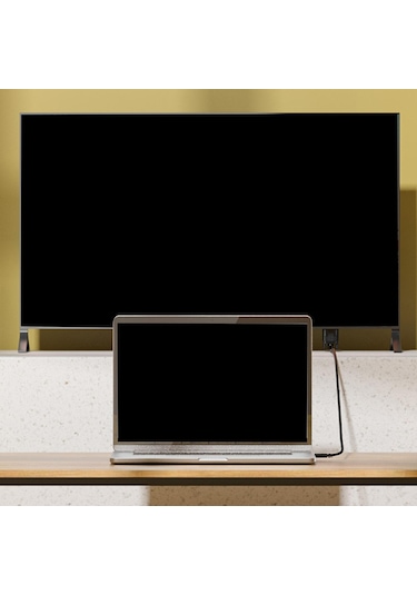 Homyl Hdtv Pc Için Dvı Kablo Ayna Büyük Ekran Bağlantısına 2m Dp