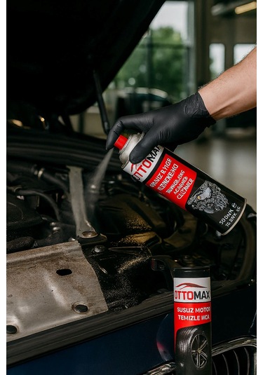 4 Parça Profesyonel Oto Temizlik Seti , Motor, Lastik, Torpide Ve Araç Temizleme Mop