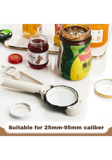 Novahub Pratik Çok Amaçlı Açak: Kavanoz, Kutu Ve Şişeler İçin Ergonomik Tasarım Mavi Mavi