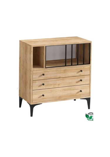 Decormet Nevada Şifonyer Safir Meşe Diğer