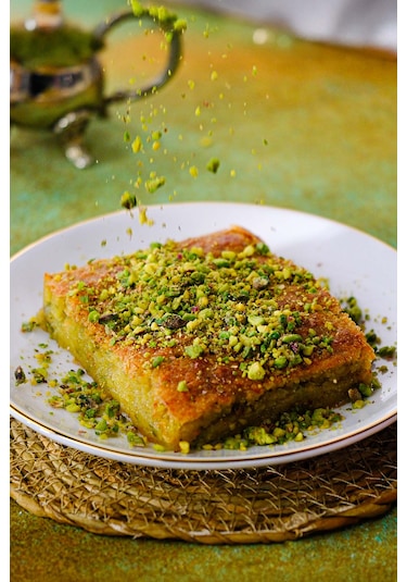 Antep Fıstıklı Fırınlanmış Peynir Helvası 1kg