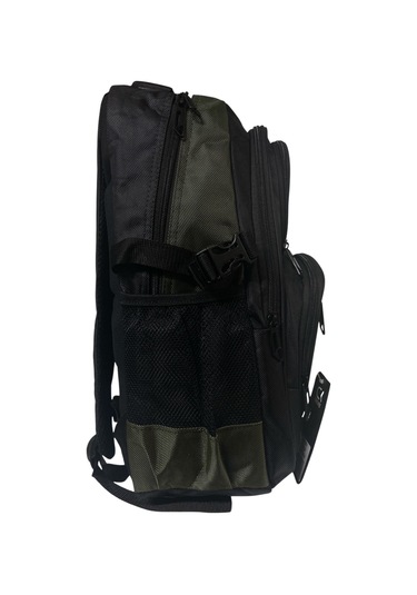 Su Geçirmez Kalın Ortopedik Çok Bölmeli Laptop Okul Gezi Seyahat Kamp Sırt Çantası Büyük 30x47cm Haki Su Geçirmez Kalın Ortopedik Çok Bölmeli Laptop Okul Gezi Seyahat Kamp Sırt Çantası Büyük 30x47cm Haki