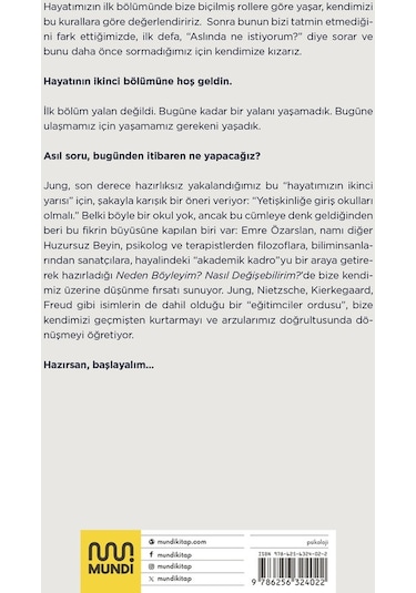 Neden Böyleyim? Nasıl Değişebilirim? - Emre Özarslan - Mundi