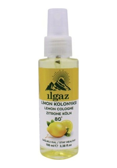 Klasik Limon Kolonyası 100 Ml Çanta Boy Sprey 80 Derece Ferahlatıcı Ve Hijyenik Kolonya