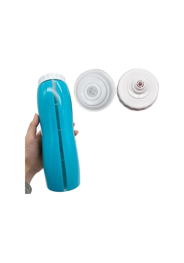 Homyl Sıkılabilir Su Şişesi 950ml Seyahat Hokeyi Yetişkinler Mavi