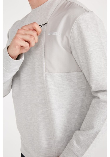 Jepublic Erkek Gri Sweatshirt Model Kodu : J232406 Gri