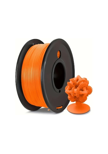 Techbloom Yüksek Kaliteli Pla Filament Orange 250g 1.75mm +/- 0.02mm Çoğu Fdm 3d Yazıcı Uyumlu