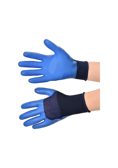 Geeroyoo Doğal Lateks İş Eldivenleri: Dayanıklı, Kayma Ve Aşınma Direnci, Su Geçirmez, Konforlu Koruma