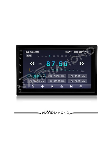Navidiamond Mx71S 7 Inch 2 Gb Ram Android 10.1 Multimedia Teyp