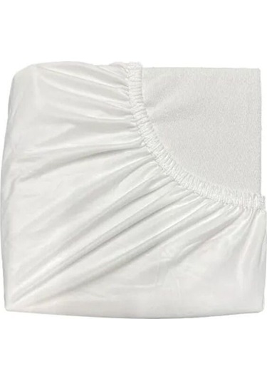 Fitted Sıvı Geçirmez Alez 120x200 Cm Beyaz