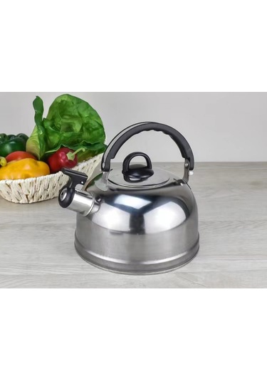 Mufunye 3l Evde Kullanım Inox Çay/ocak Çayı Kaynar Su Kavanozu, Yüksek Kaliteli Materyal, Sesli Uyarı Fonksiyonu