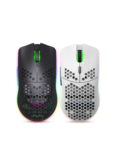 Jms T66 RGB 2.4G Şarjlı Kablosuz Oyun Mouse
