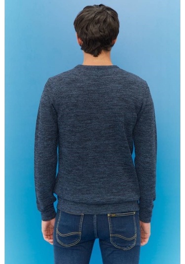 Lee Erkek Lacivert Kazak Lacivert