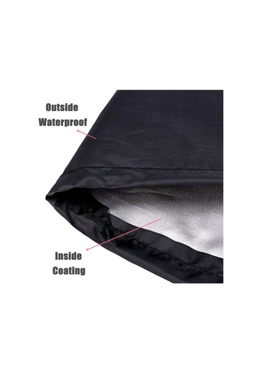 Sones Açık Hava Bahçe Izgara Örtüsü Yağmur Geçirmez Toz Geçirmez Ultraviyole Karşıtı Yuvarlak Masa Örtüsü, Boyut: 120x75cm Diğer