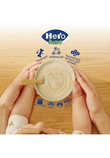 Hero Baby Organik 5 Tahıllı Sütsüz 200g X6