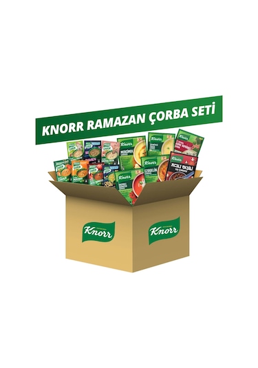 Knorr Hazır Çorba & Çabuk Çorba Ramazan Paketi 13'lü
