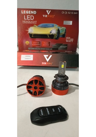 Yenilzd H7legend-50w/75w/100w-çakarmod Kumandalı20.000lümen Xenon