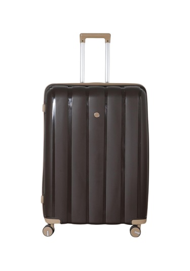 Mçs Polipropilen Valiz V305 75 Cm S18y10003375 11161 Acı Kahve/şampanya