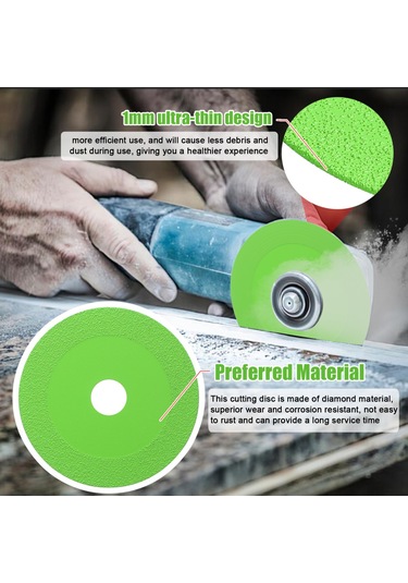 Singree 100mm Çok Fonksiyonlu Cam Seramik Karo Şişe Elmas Kesme Taşlama Diski 100 Tip Avuç Taşlama