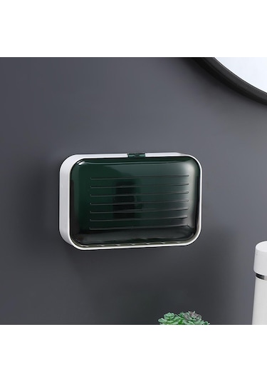 Suntek Magideal Sabunluklar Tuvaletler İçin Sondaj Yok Sabun Tasarrufu Yeşil