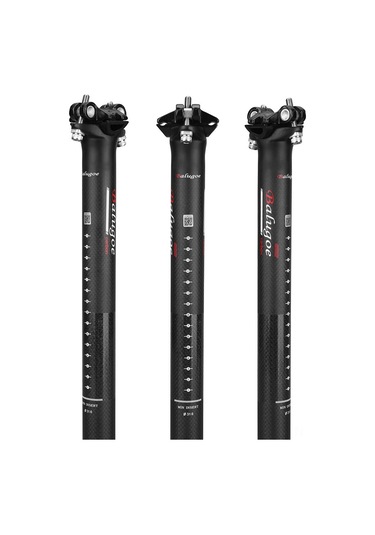 Yifomall Kauçuk Fiber Bisiklet Oturma Postu, 27.2-31.6mm Çap Seçenekleri, 350-400mm Uzunluk, 230-250g Hafiflik Çok Renkli