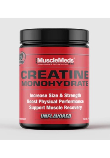 Musclemeds Creatine Monohydrate Micronized Formula For Muscle Gro