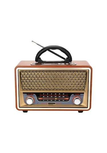 Meier M-157Bt Nostaljik Bluetooth Radyo Mp3 24 Cm